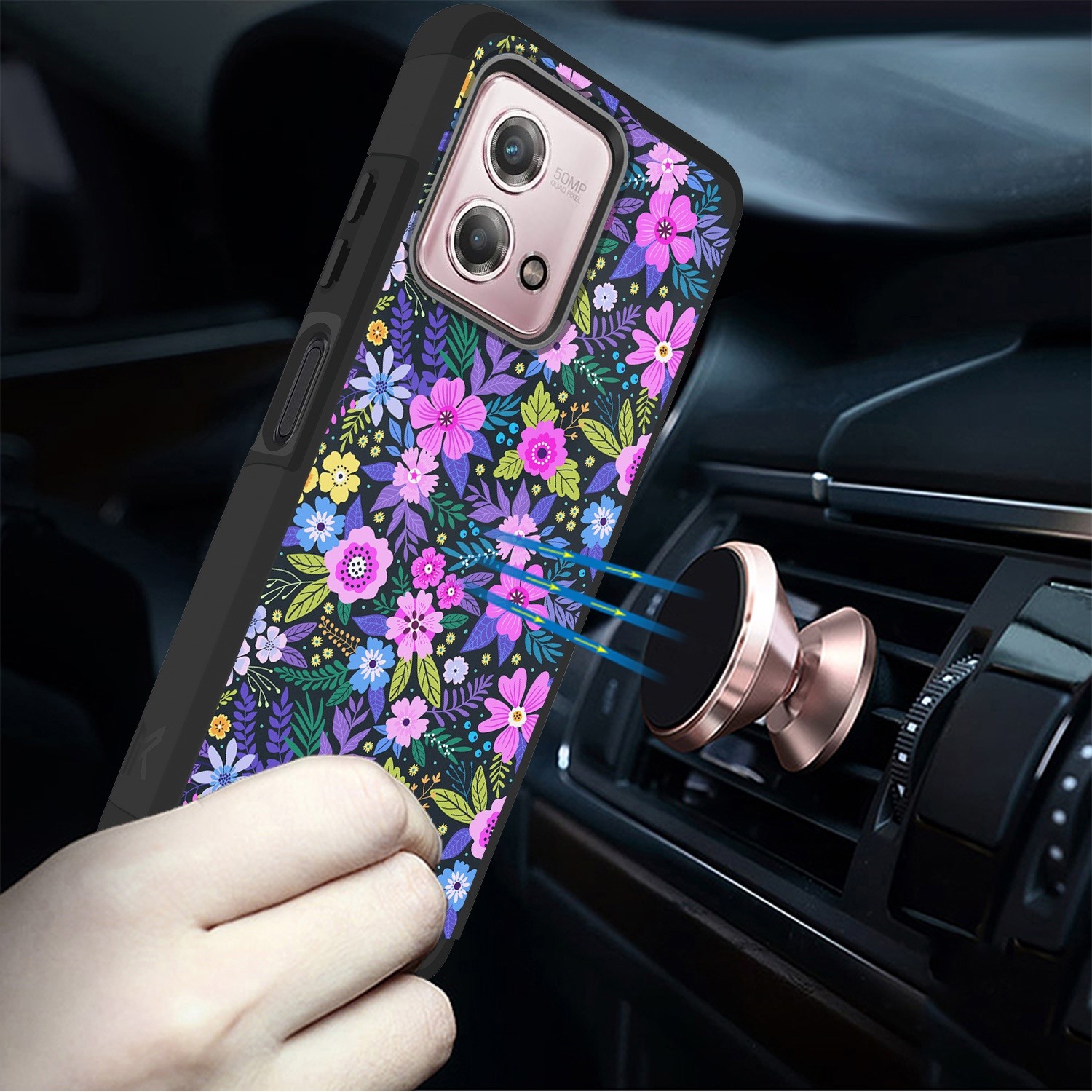 For Motorola Moto G Stylus 4G 2023 Slim 2in1 Hybrid Hard TPU Rubber Case Cover - Picture 49 of 130