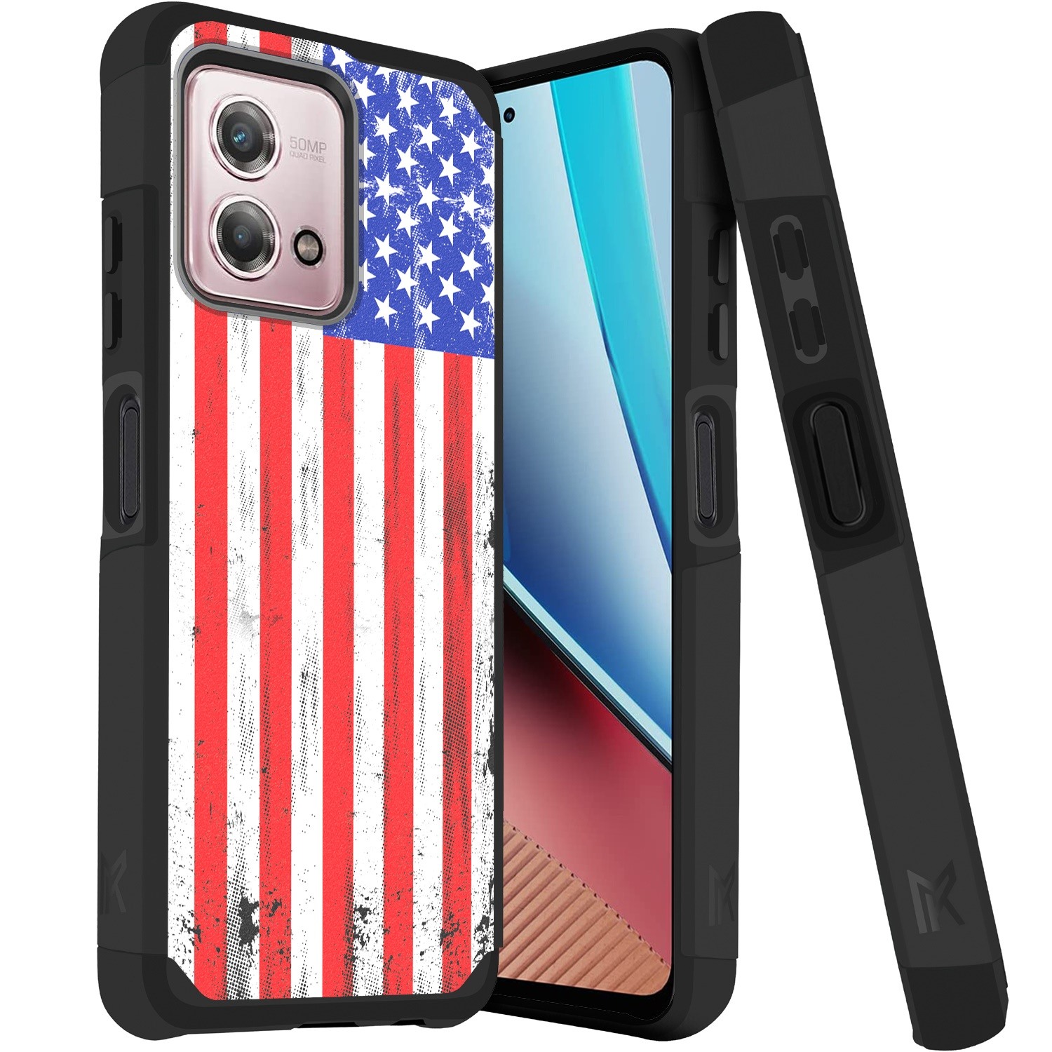 For Motorola Moto G Stylus 4G 2023 Slim 2in1 Hybrid Hard TPU Rubber Case Cover - Picture 11 of 130