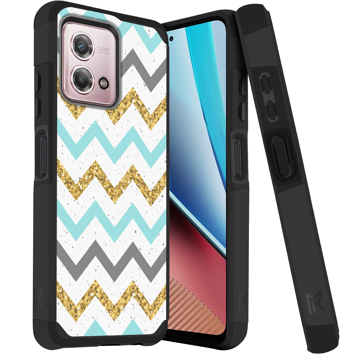 For Motorola Moto G Stylus 4G 2023 Slim 2in1 Hybrid Hard TPU Rubber Case Cover - Picture 40 of 130