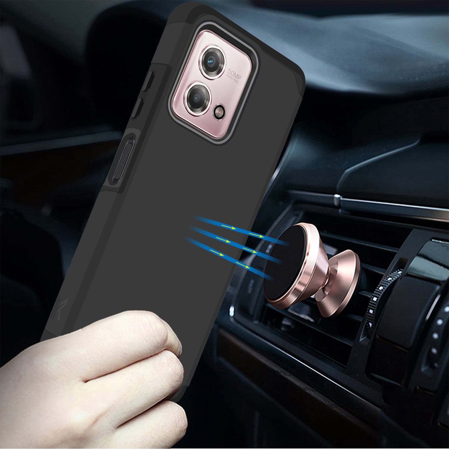 For Motorola Moto G Stylus 4G 2023 Slim 2in1 Hybrid Hard TPU Rubber Case Cover - Picture 67 of 130