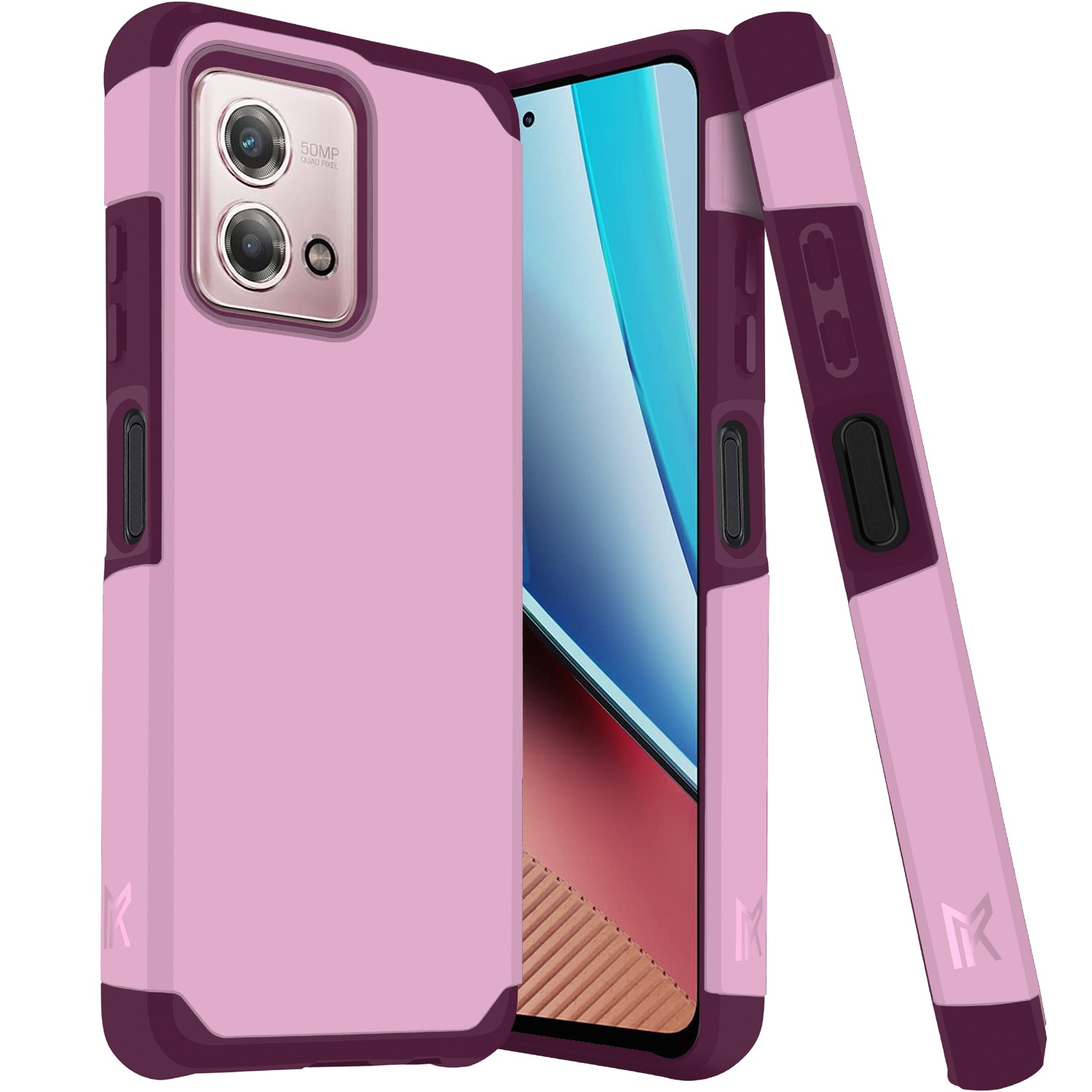 For Motorola Moto G Stylus 4G 2023 Slim 2in1 Hybrid Hard TPU Rubber Case Cover - Picture 83 of 130