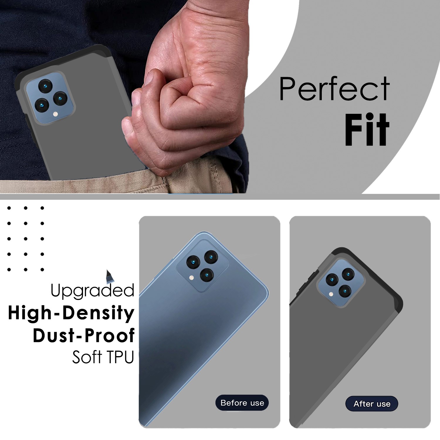For Motorola Moto G Stylus 4G 2023 Slim 2in1 Hybrid Hard TPU Rubber Case Cover - Picture 96 of 130