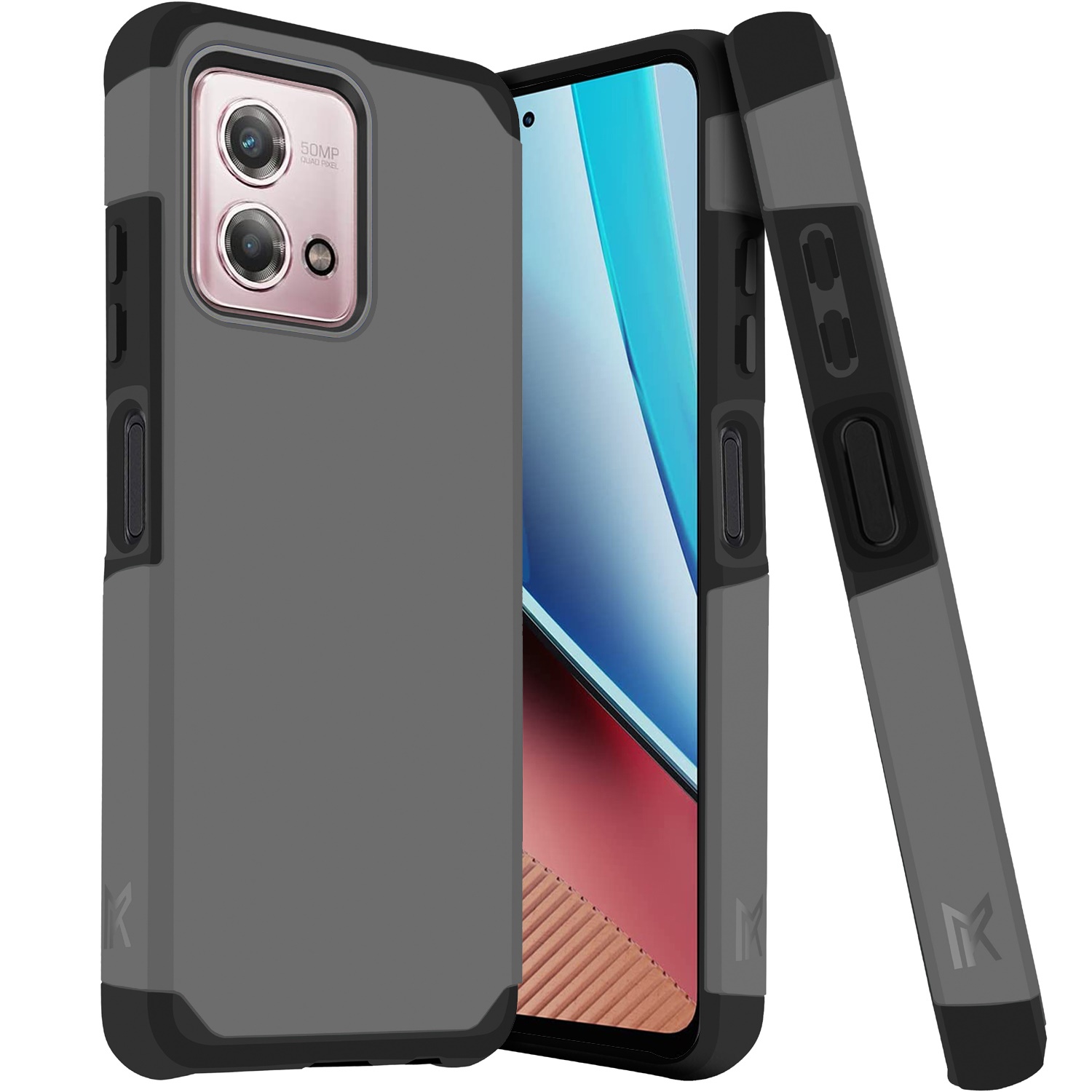 For Motorola Moto G Stylus 4G 2023 Slim 2in1 Hybrid Hard TPU Rubber Case Cover - Picture 92 of 130