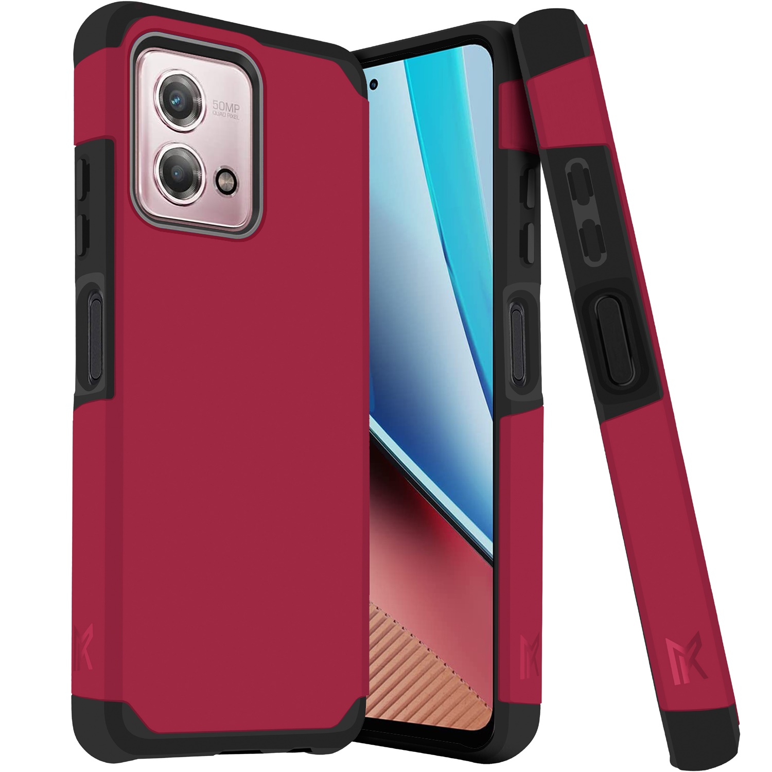 For Motorola Moto G Stylus 4G 2023 Slim 2in1 Hybrid Hard TPU Rubber Case Cover - Picture 101 of 130
