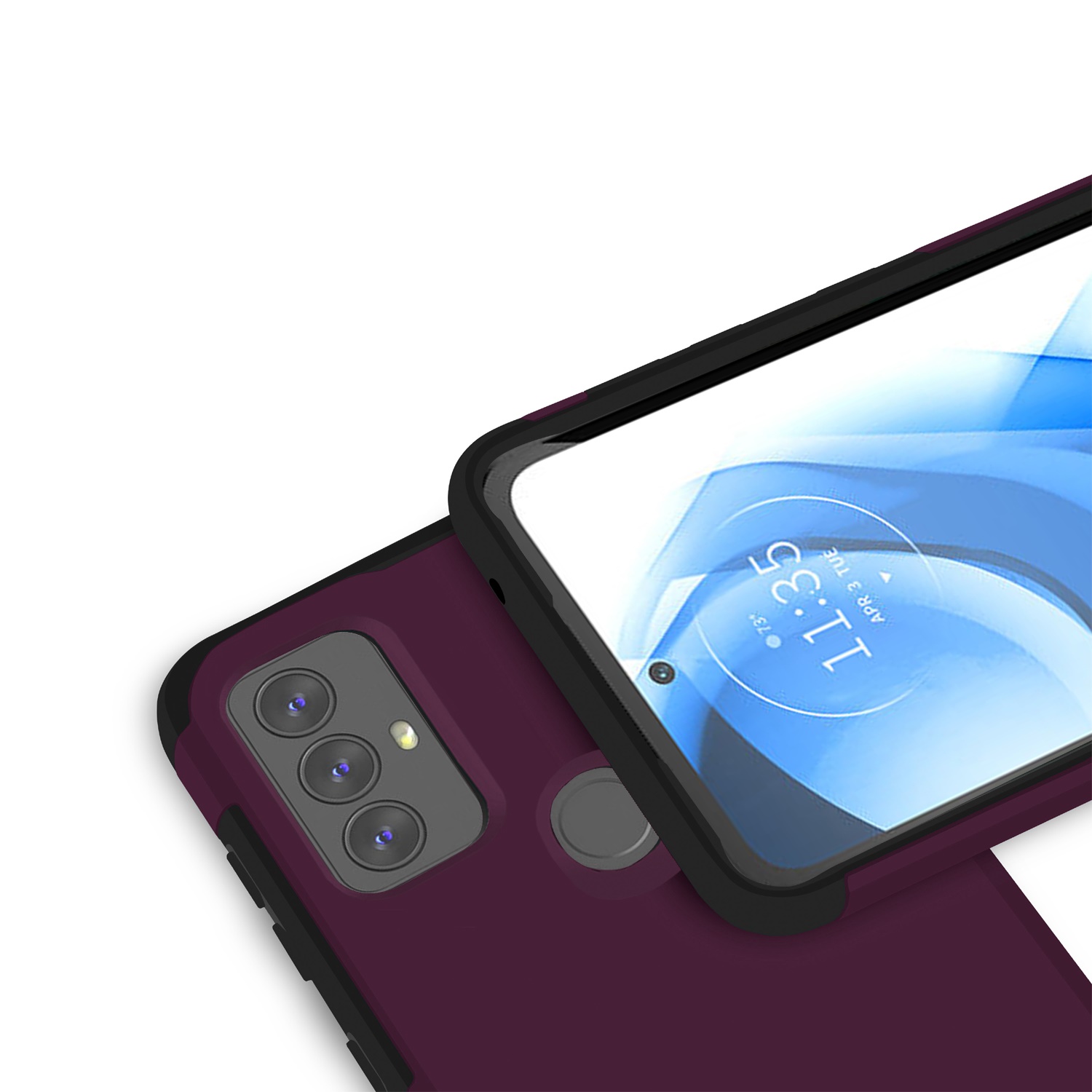 For Motorola Moto G Stylus 4G 2023 Slim 2in1 Hybrid Hard TPU Rubber Case Cover - Picture 117 of 130