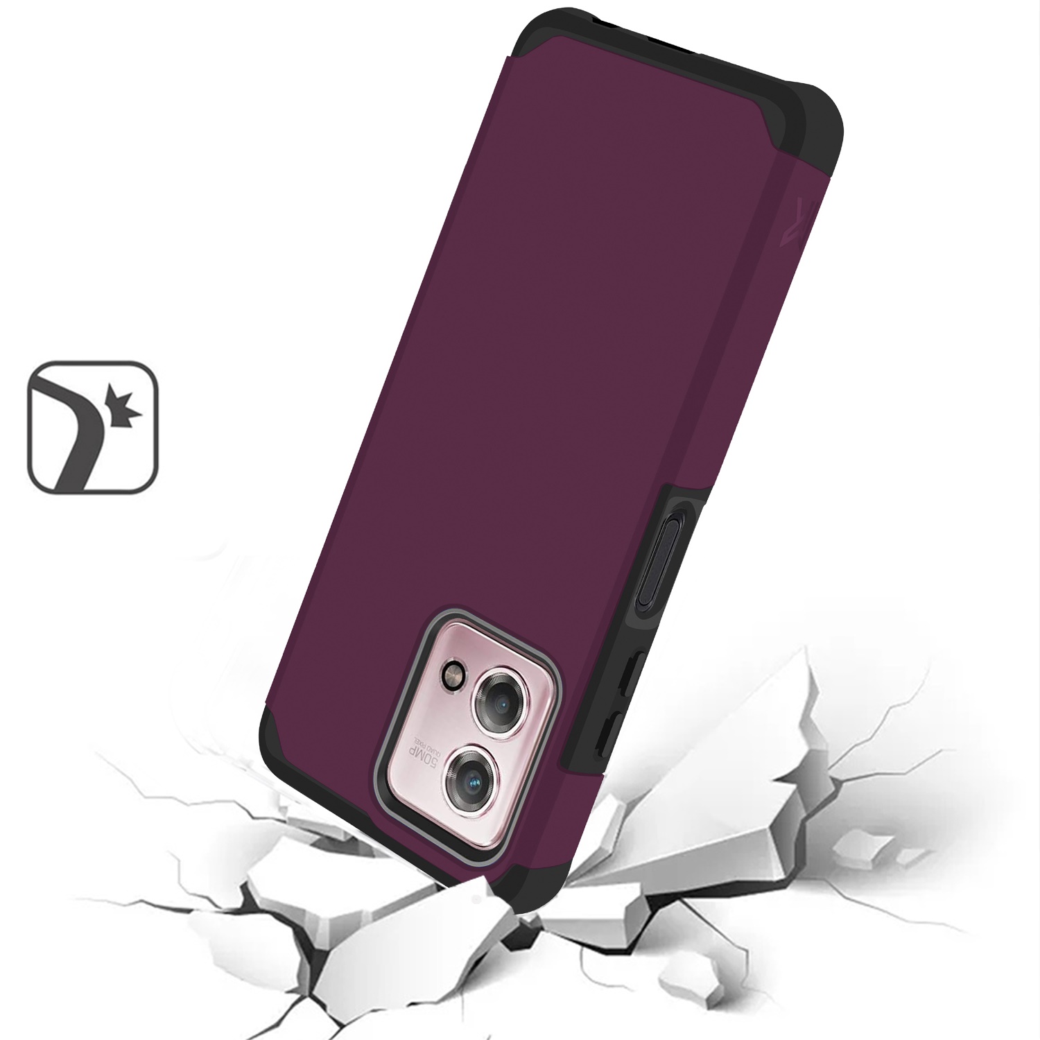 For Motorola Moto G Stylus 4G 2023 Slim 2in1 Hybrid Hard TPU Rubber Case Cover - Picture 111 of 130