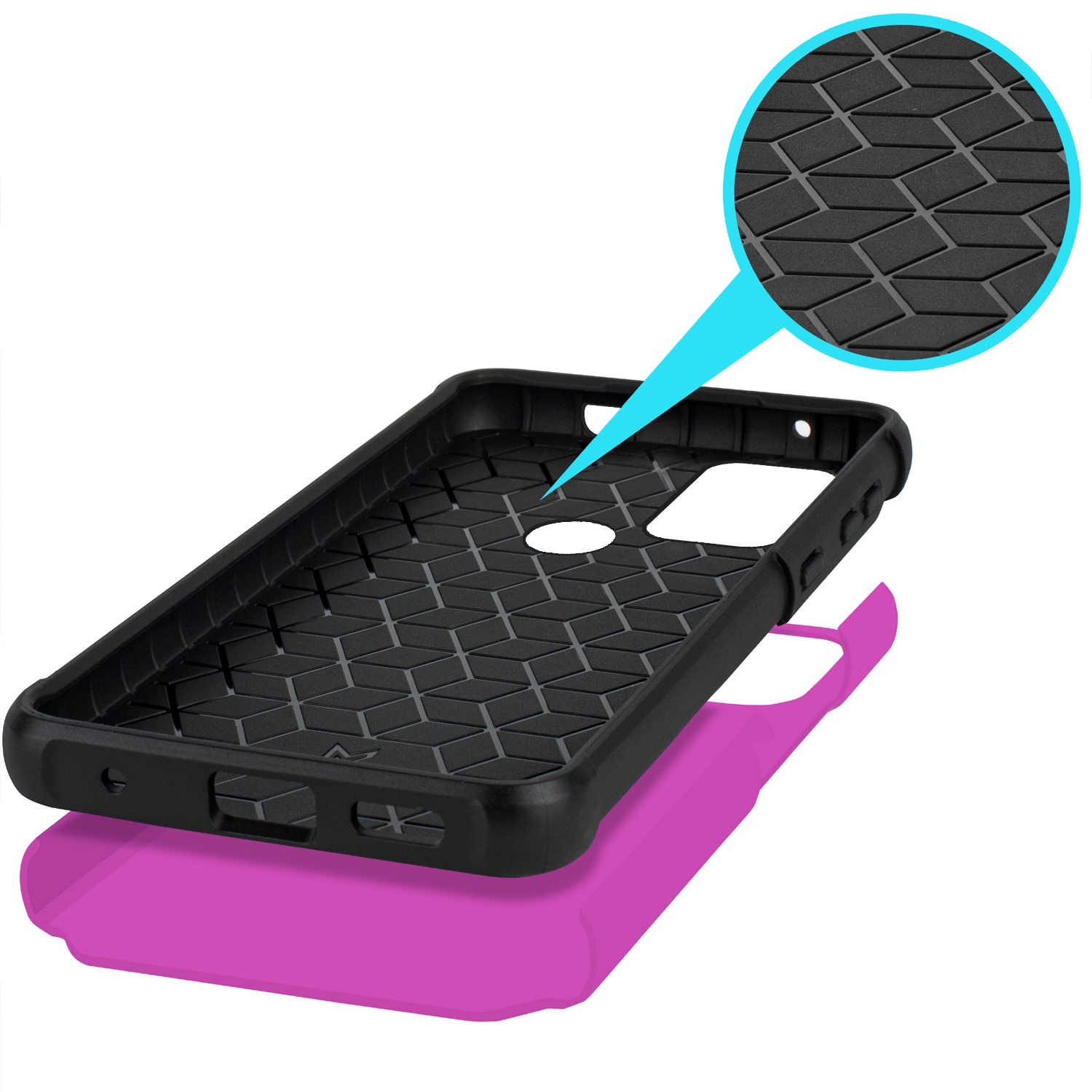 For Motorola Moto G Stylus 4G 2023 Slim 2in1 Hybrid Hard TPU Rubber Case Cover - Picture 130 of 130
