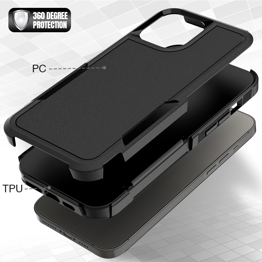 Funda protectora de poliuretano termoplástico híbrido resistente a prueba de golpes con armadura de poliuretano termoplástico para Motorola Moto G Stylus 5G 2023 - Imagen 11 de 34