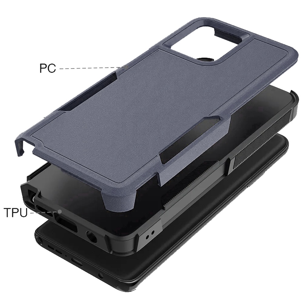 Funda protectora de poliuretano termoplástico híbrido resistente a prueba de golpes con armadura de poliuretano termoplástico para Motorola Moto G Stylus 5G 2023 - Imagen 19 de 34