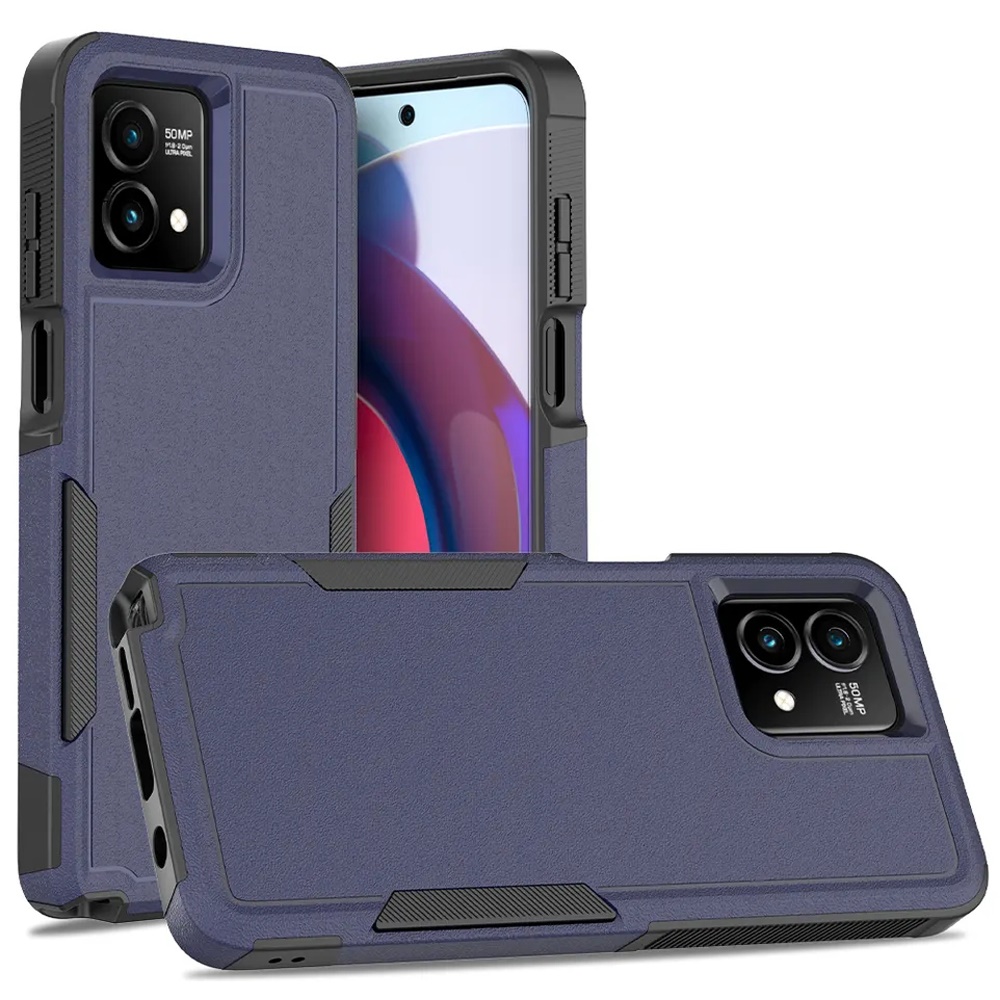 Funda protectora de poliuretano termoplástico híbrido resistente a prueba de golpes con armadura de poliuretano termoplástico para Motorola Moto G Stylus 5G 2023 - Imagen 17 de 34