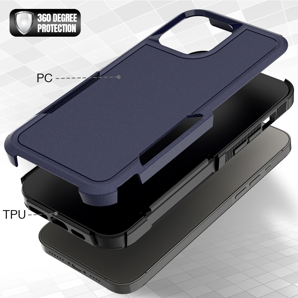 Funda protectora de poliuretano termoplástico híbrido resistente a prueba de golpes con armadura de poliuretano termoplástico para Motorola Moto G Stylus 5G 2023 - Imagen 20 de 34