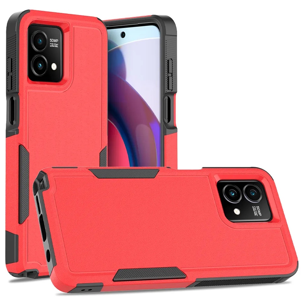 Funda protectora de poliuretano termoplástico híbrido resistente a prueba de golpes con armadura de poliuretano termoplástico para Motorola Moto G Stylus 5G 2023 - Imagen 26 de 34