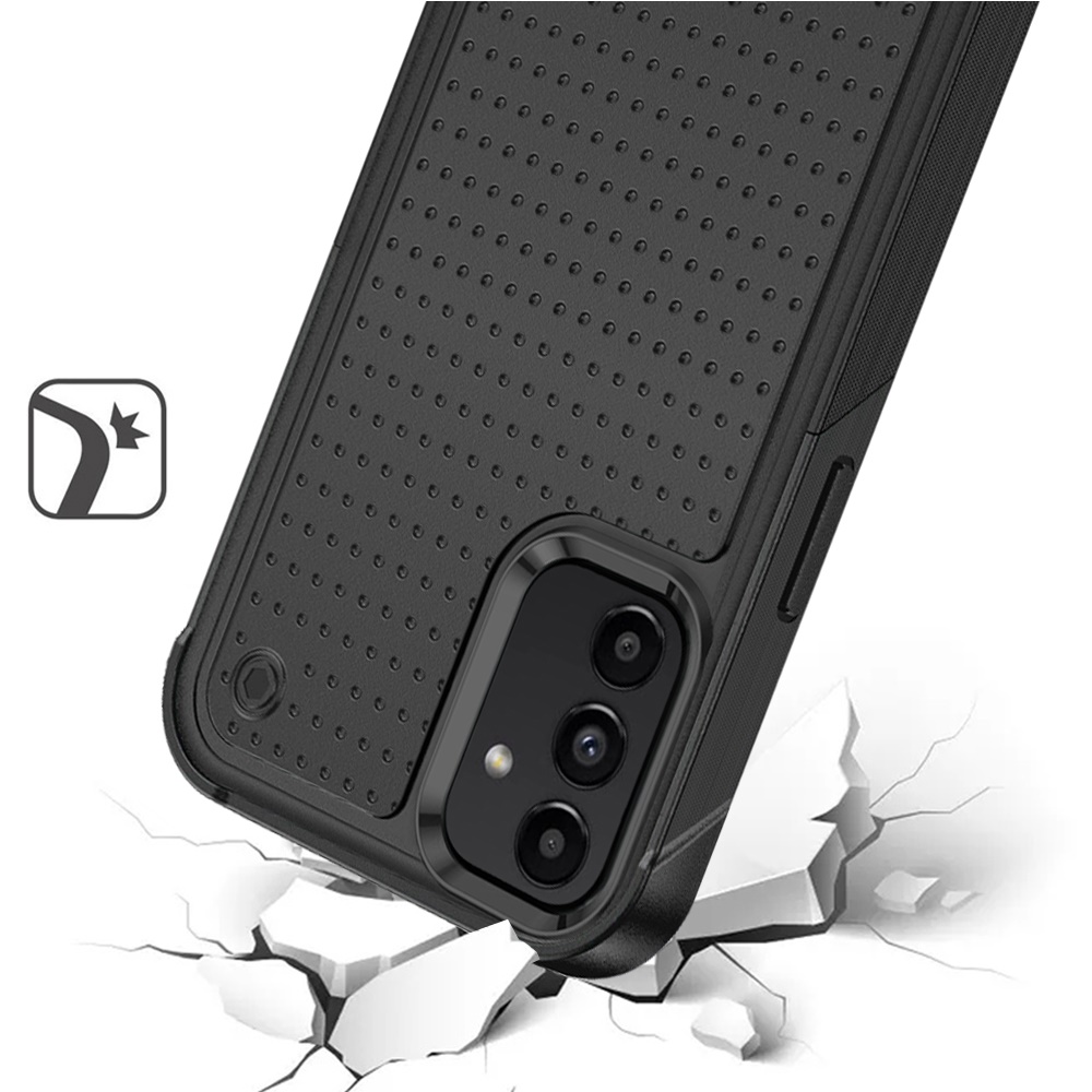 For Motorola Moto G Stylus 5G 2023 Hybrid PC Rubber TPU Dot Rugged Case Cover - Picture 13 of 25