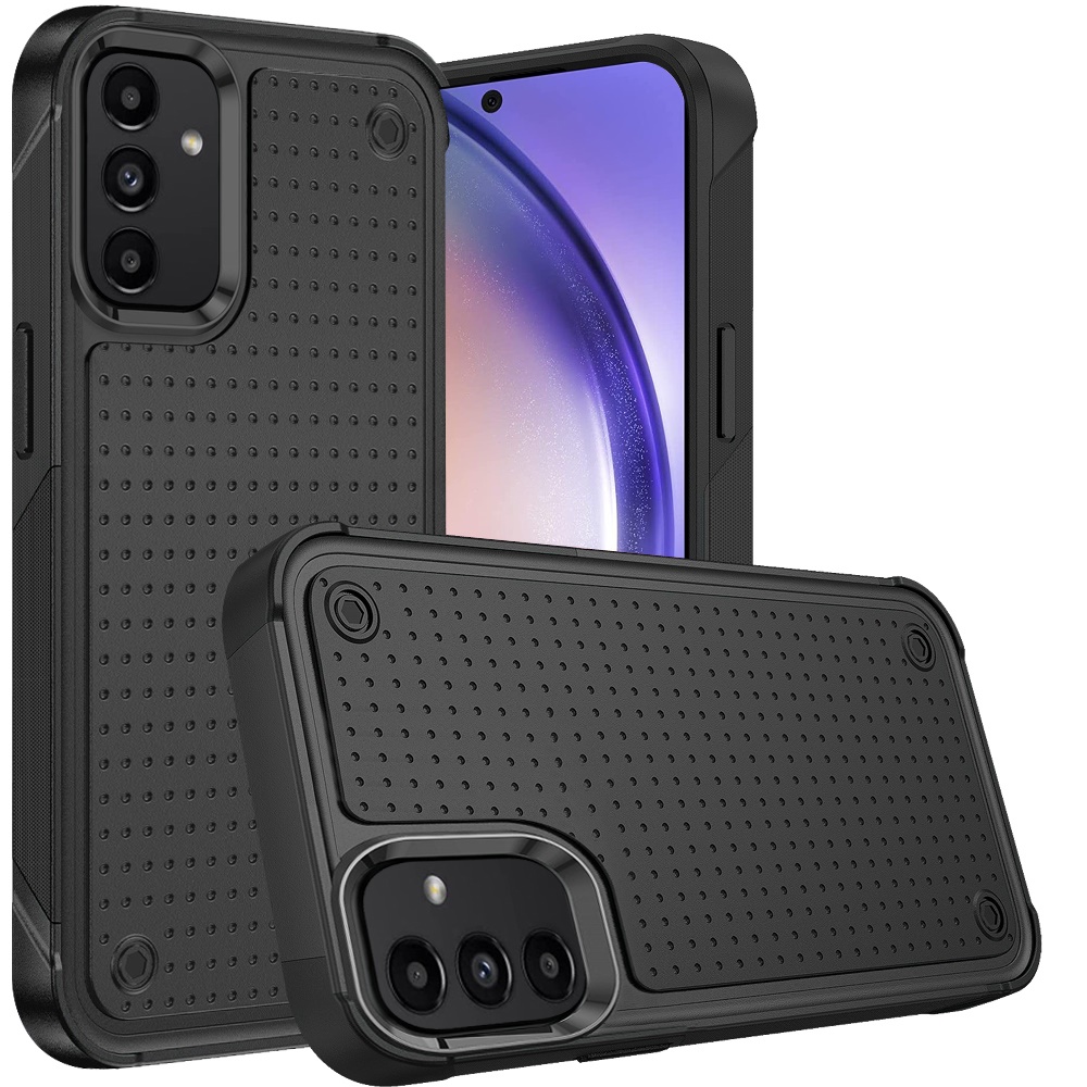 For Motorola Moto G Stylus 5G 2023 Hybrid PC Rubber TPU Dot Rugged Case Cover - Picture 12 of 25