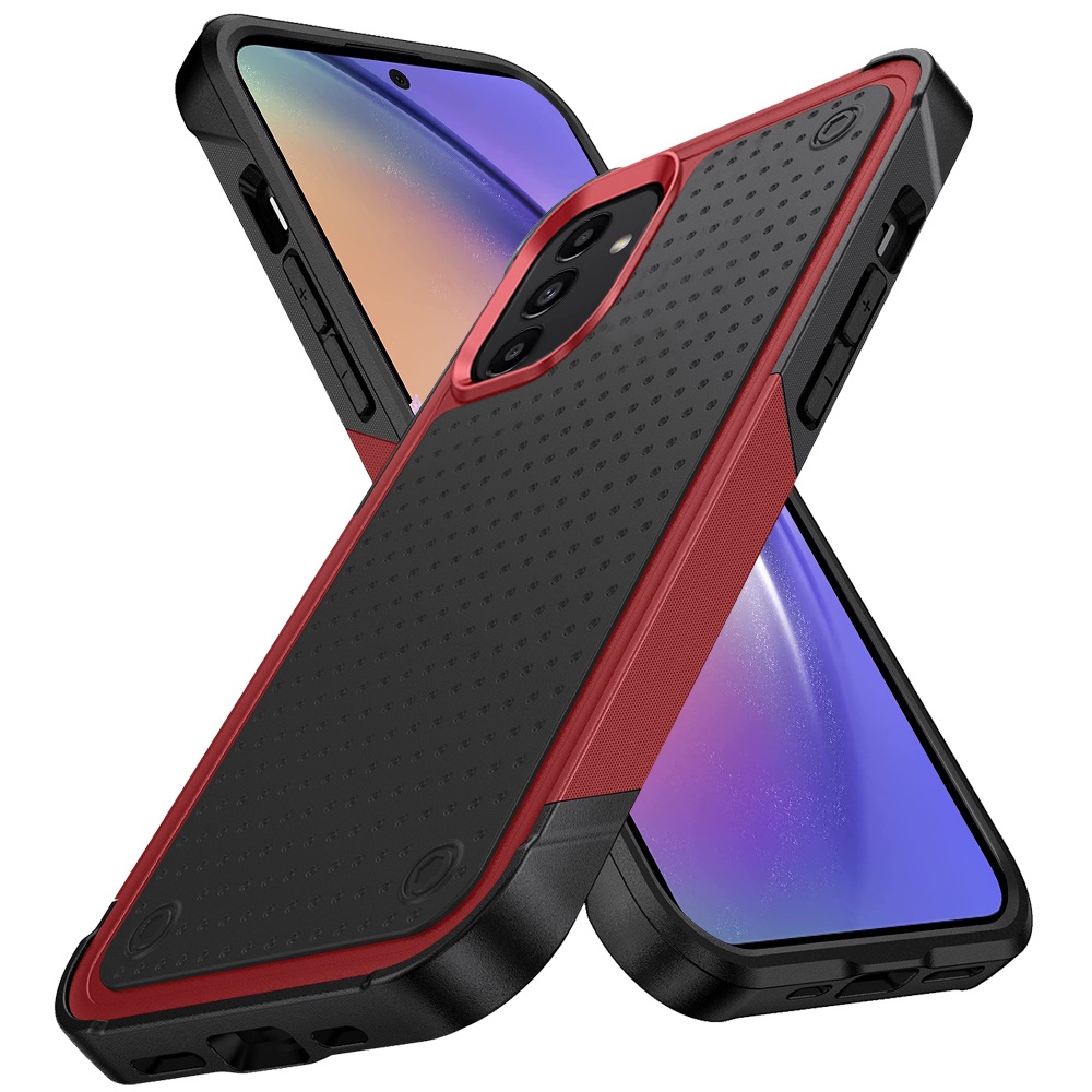 For Motorola Moto G Stylus 5G 2023 Hybrid PC Rubber TPU Dot Rugged Case Cover - Picture 23 of 25