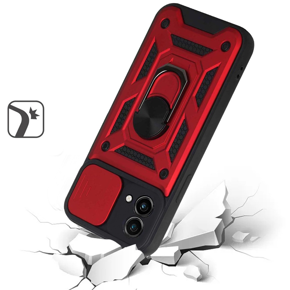 For Motorola Moto G Stylus 5G 2023 Hybrid Case Camera Lens Cover & Ring Stand - Picture 31 of 37