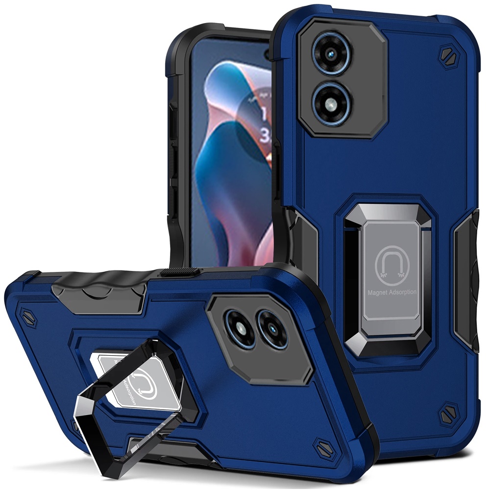 For Motorola Moto G Stylus 5G 2024 Hybrid Magnetic Ring Holder Stand Case Cover - Picture 19 of 67