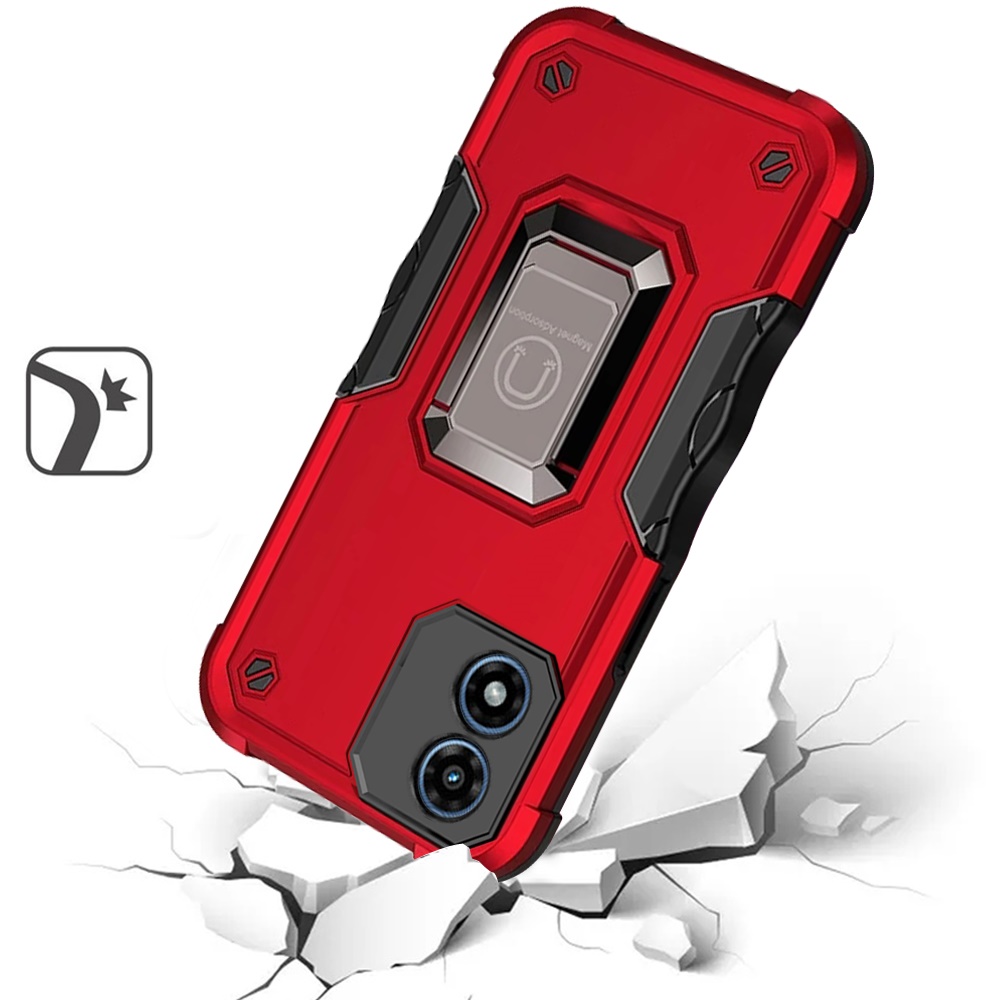 For Motorola Moto G Stylus 5G 2024 Hybrid Magnetic Ring Holder Stand Case Cover - Picture 33 of 67