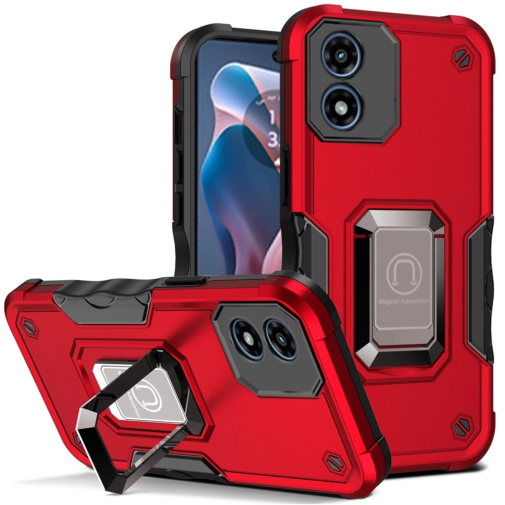 For Motorola Moto G Stylus 5G 2024 Hybrid Magnetic Ring Holder Stand Case Cover - Picture 34 of 67