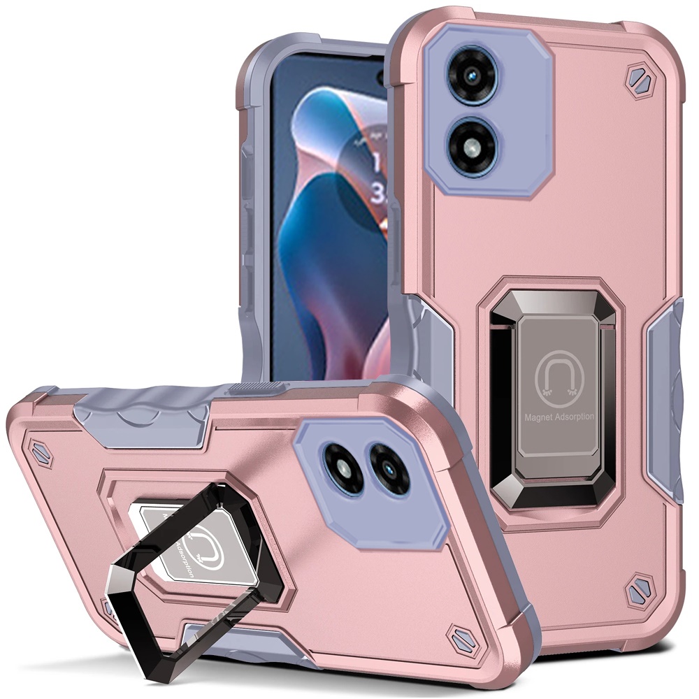 For Motorola Moto G Stylus 5G 2024 Hybrid Magnetic Ring Holder Stand Case Cover - Picture 40 of 67