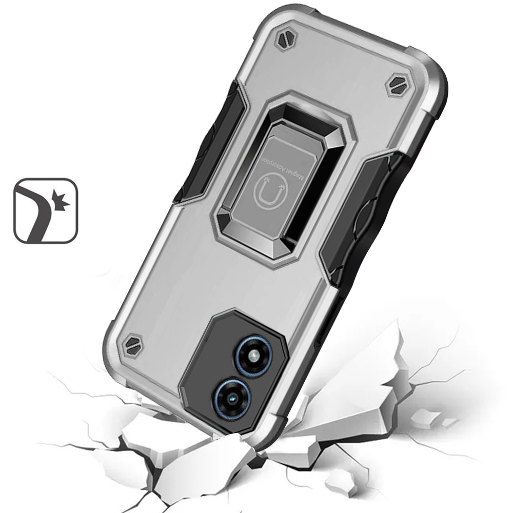 For Motorola Moto G Stylus 5G 2024 Hybrid Magnetic Ring Holder Stand Case Cover - Picture 48 of 67