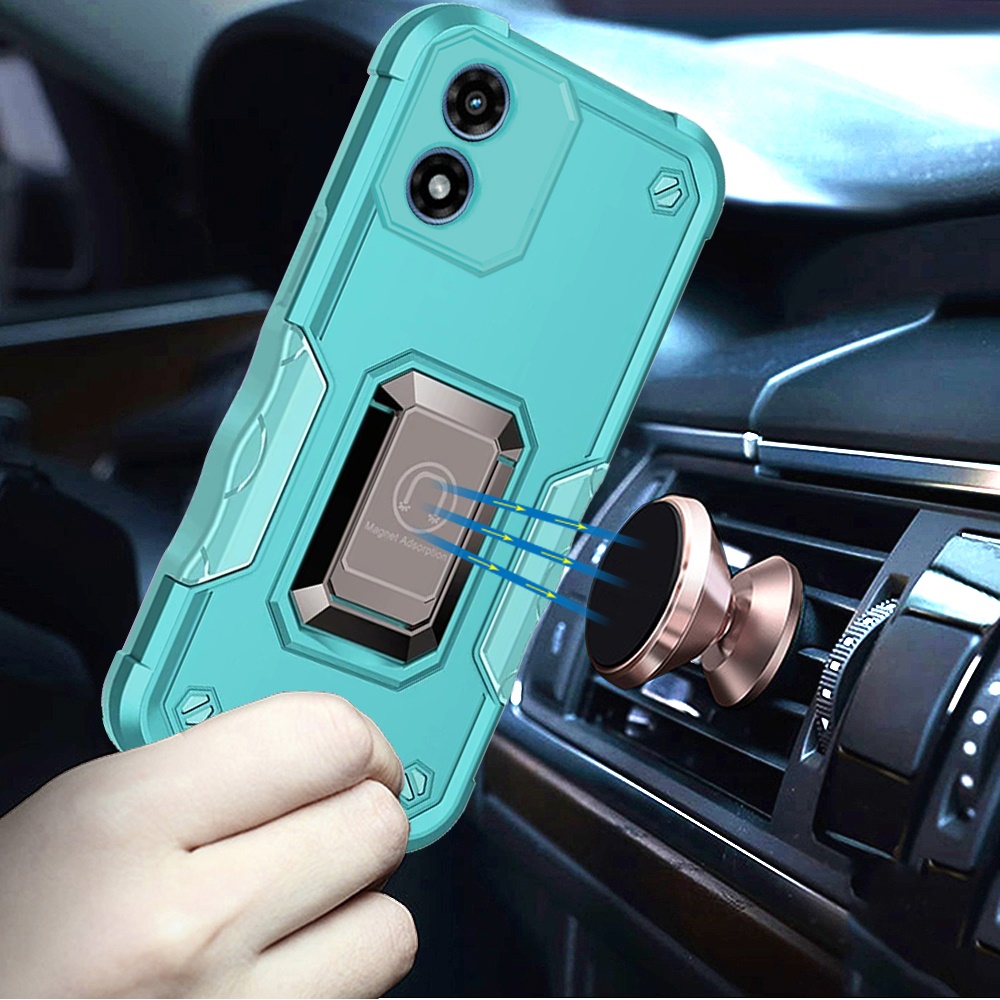 For Motorola Moto G Stylus 5G 2024 Hybrid Magnetic Ring Holder Stand Case Cover - Picture 63 of 67