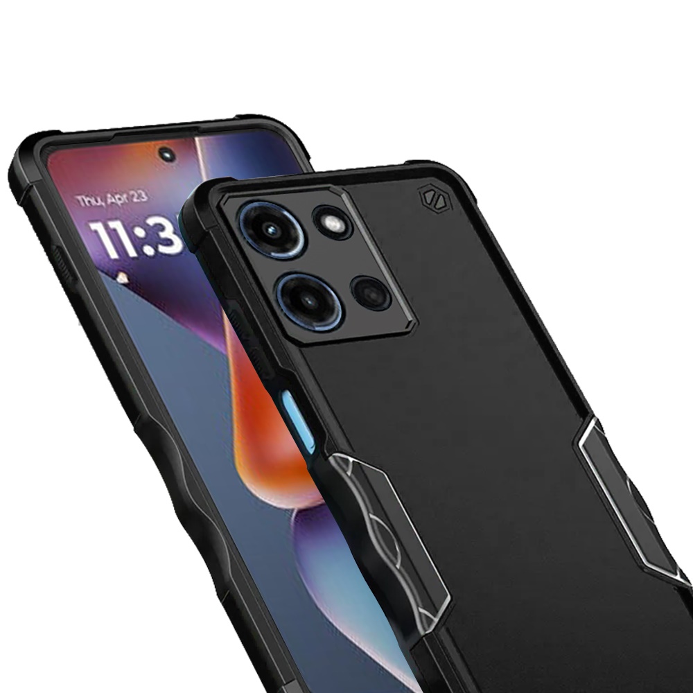 Für Motorola Moto G 5G 2025 stoßfeste robuste Hybrid-Dual-Layer-TPU-Hülle - Bild 11 von 60