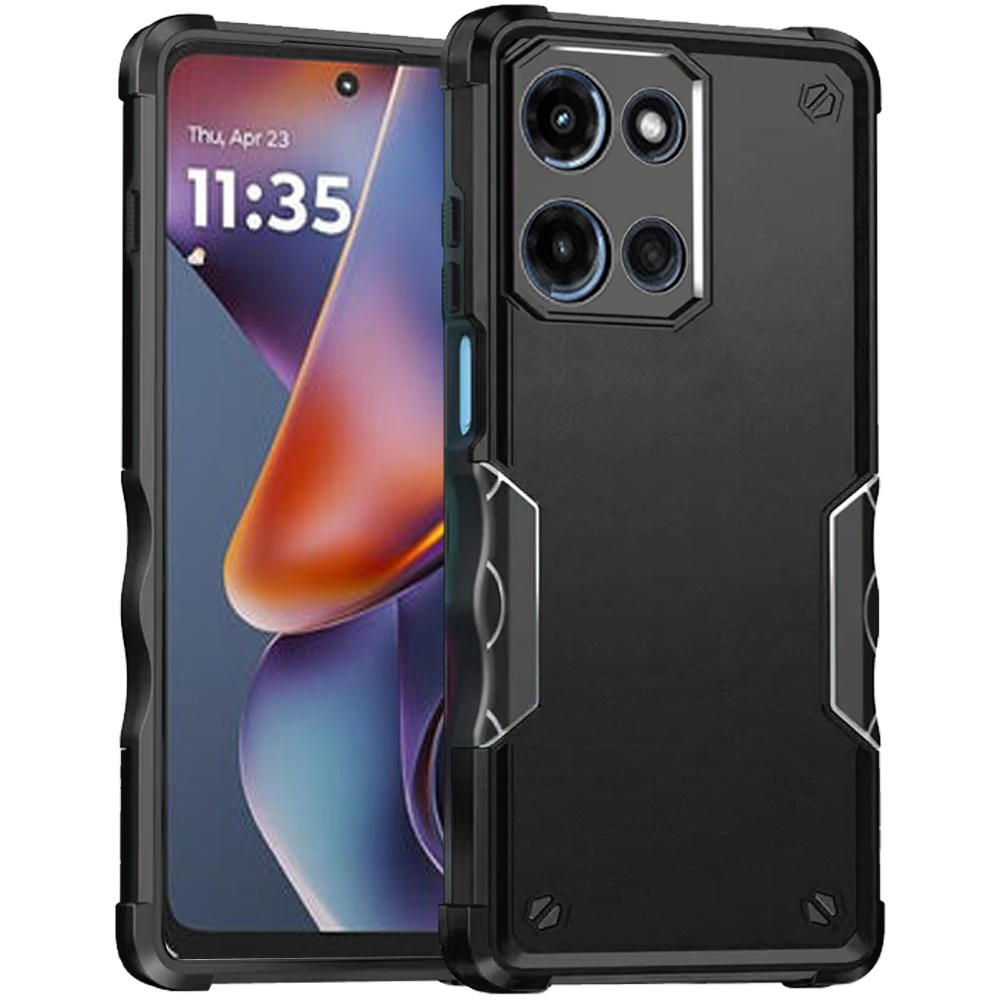 Für Motorola Moto G 5G 2025 stoßfeste robuste Hybrid-Dual-Layer-TPU-Hülle - Bild 12 von 60