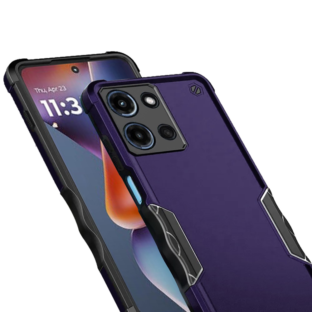 Für Motorola Moto G 5G 2025 stoßfeste robuste Hybrid-Dual-Layer-TPU-Hülle - Bild 47 von 60