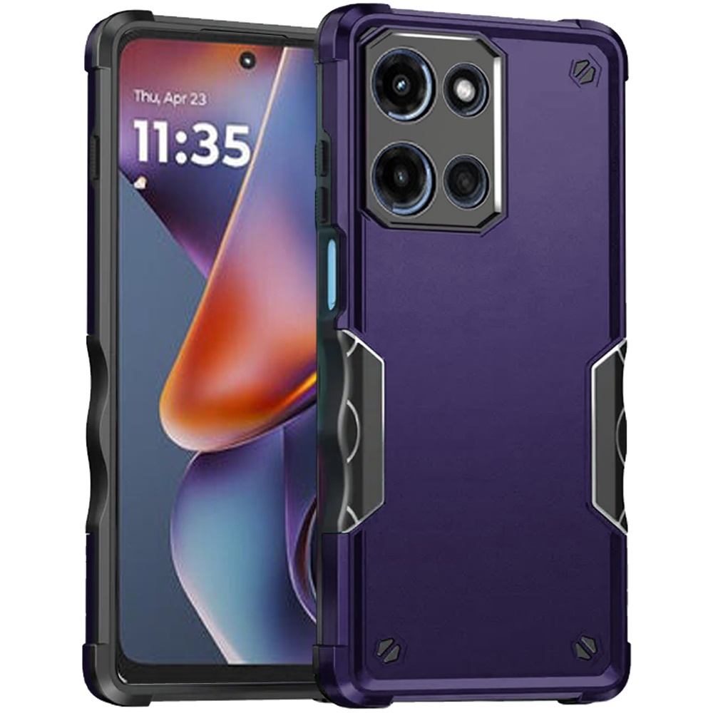 Für Motorola Moto G 5G 2025 stoßfeste robuste Hybrid-Dual-Layer-TPU-Hülle - Bild 48 von 60