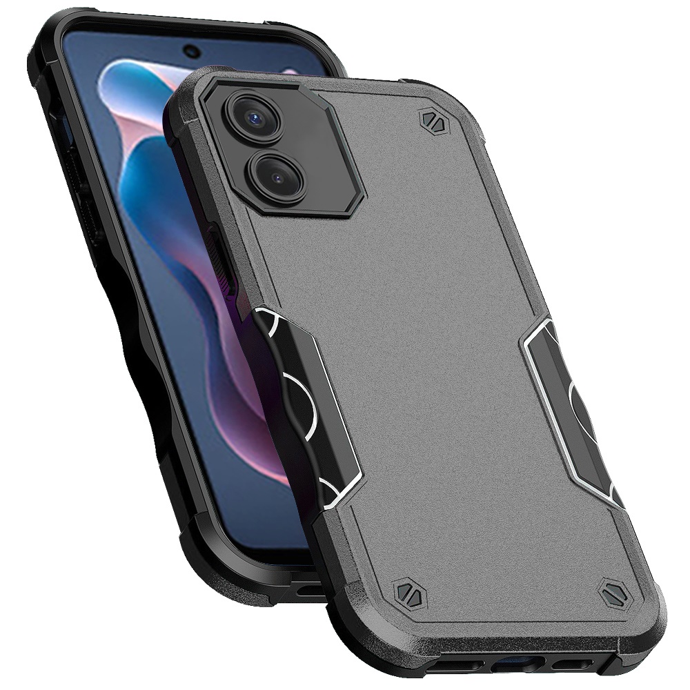 Für Motorola Moto G 5G 2025 stoßfeste robuste Hybrid-Dual-Layer-TPU-Hülle - Bild 58 von 60