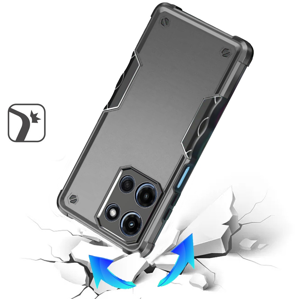 Für Motorola Moto G 5G 2025 stoßfeste robuste Hybrid-Dual-Layer-TPU-Hülle - Bild 57 von 60