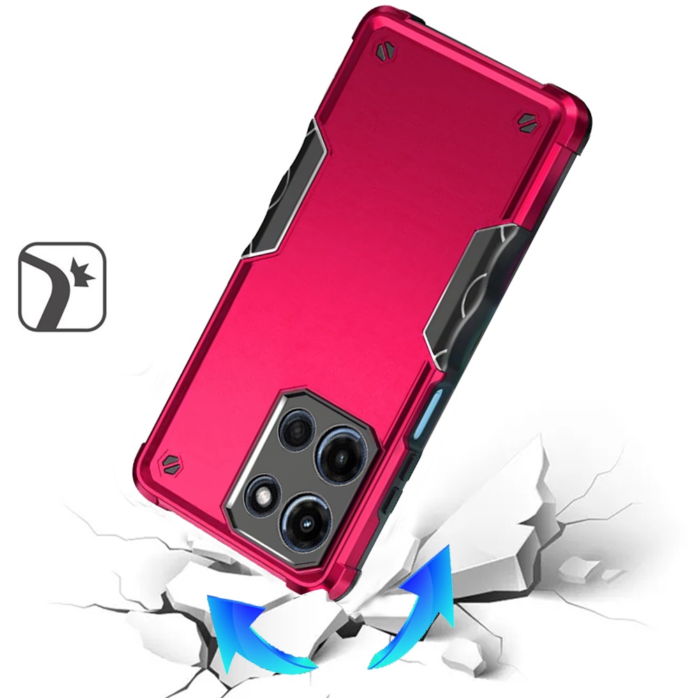 Für Motorola Moto G 5G 2025 stoßfeste robuste Hybrid-Dual-Layer-TPU-Hülle - Bild 43 von 60