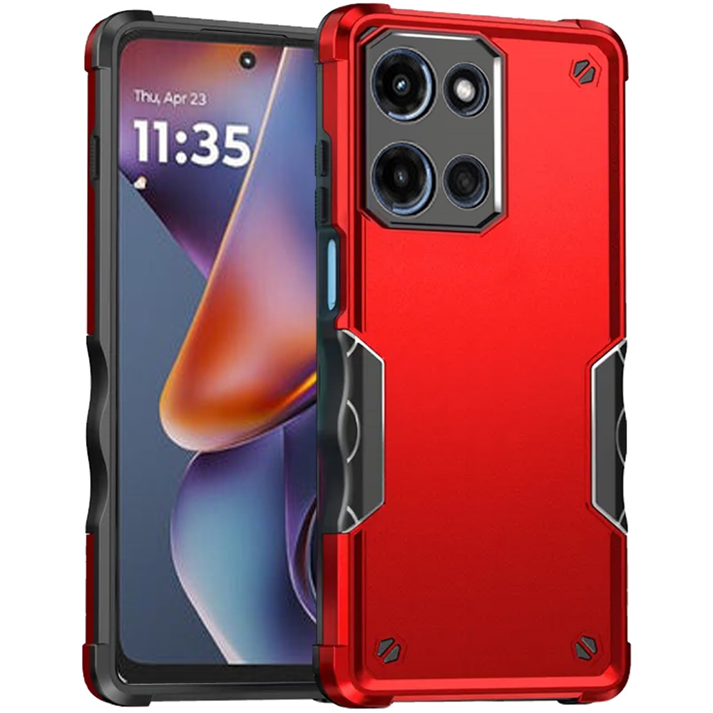 Für Motorola Moto G 5G 2025 stoßfeste robuste Hybrid-Dual-Layer-TPU-Hülle - Bild 32 von 60