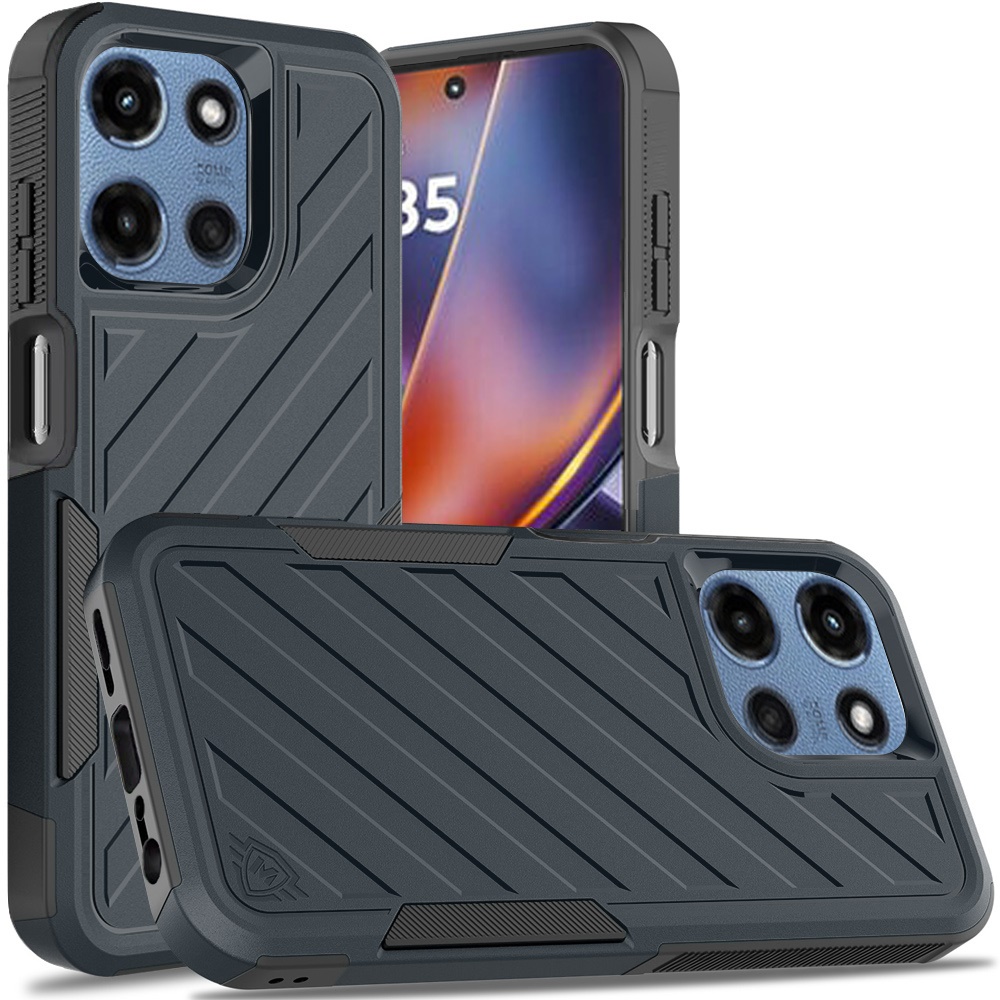 Für Motorola Moto G 5G 2025 Hybrid Stoßfest Robust 2in1 Strukturiert Etui Abdeckung - Bild 24 von 80