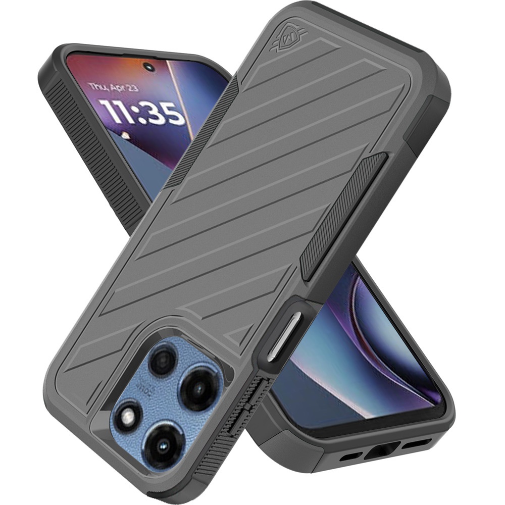 Für Motorola Moto G 5G 2025 Hybrid Stoßfest Robust 2in1 Strukturiert Etui Abdeckung - Bild 45 von 80