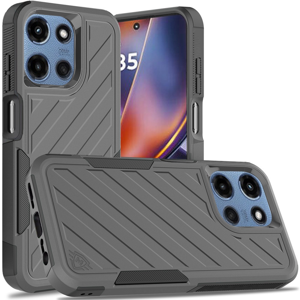 Für Motorola Moto G 5G 2025 Hybrid Stoßfest Robust 2in1 Strukturiert Etui Abdeckung - Bild 46 von 80