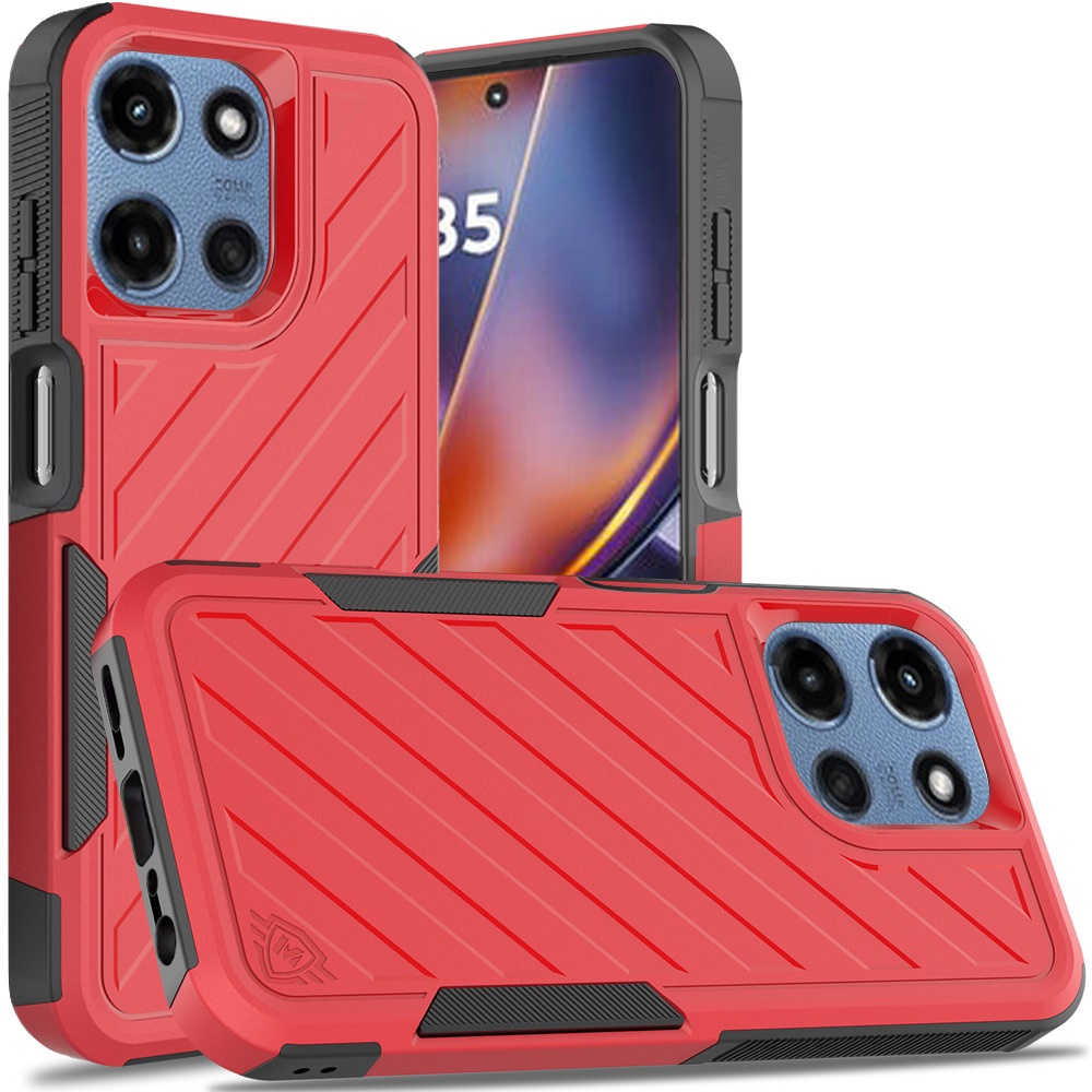 Für Motorola Moto G 5G 2025 Hybrid Stoßfest Robust 2in1 Strukturiert Etui Abdeckung - Bild 35 von 80