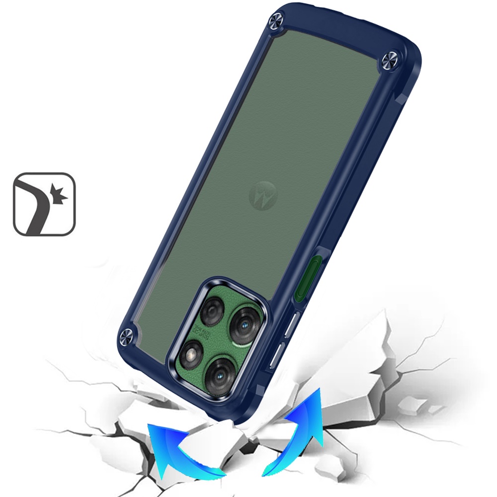 For Motorola Moto G Power 5G 2025 Hybrid Rubber Corner Bumper TPU PC Case Cover - Picture 23 of 46