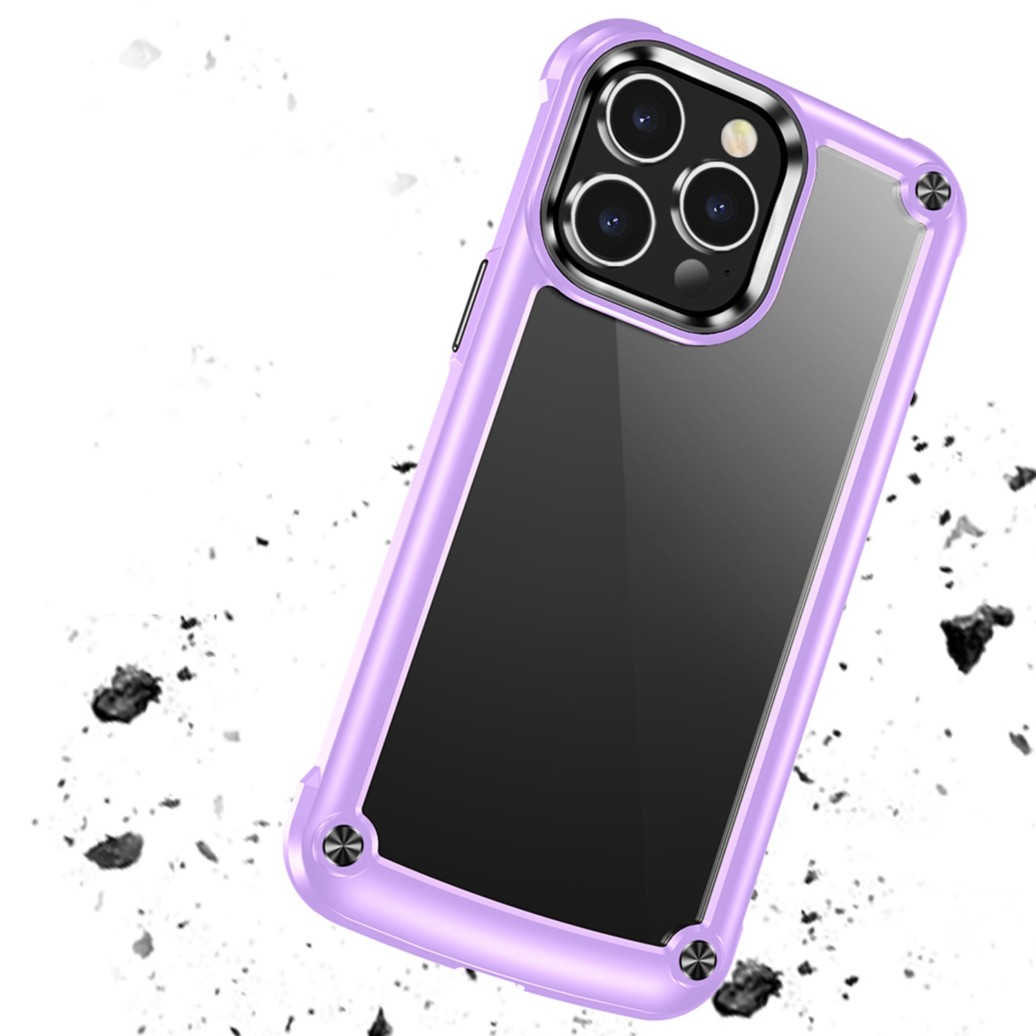 For Motorola Moto G Power 5G 2025 Hybrid Rubber Corner Bumper TPU PC Case Cover - Picture 44 of 46