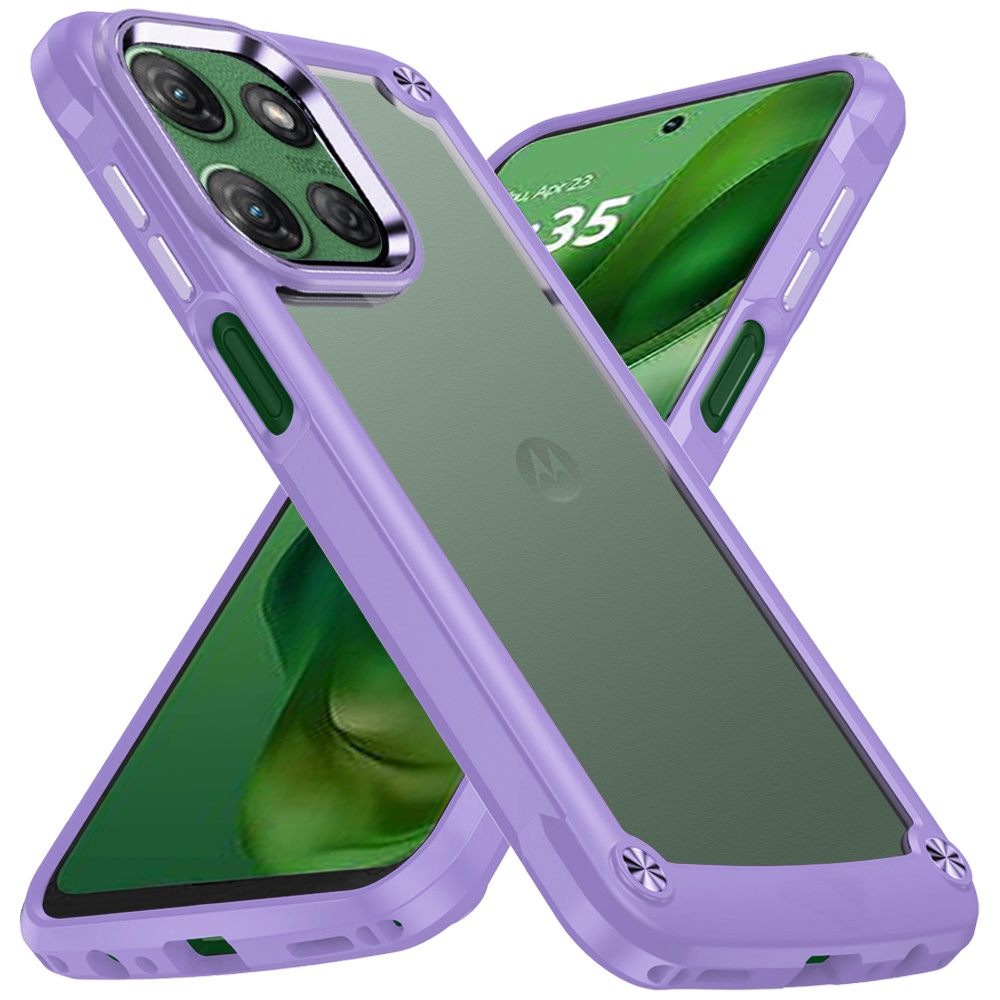 For Motorola Moto G Power 5G 2025 Hybrid Rubber Corner Bumper TPU PC Case Cover - Picture 39 of 46