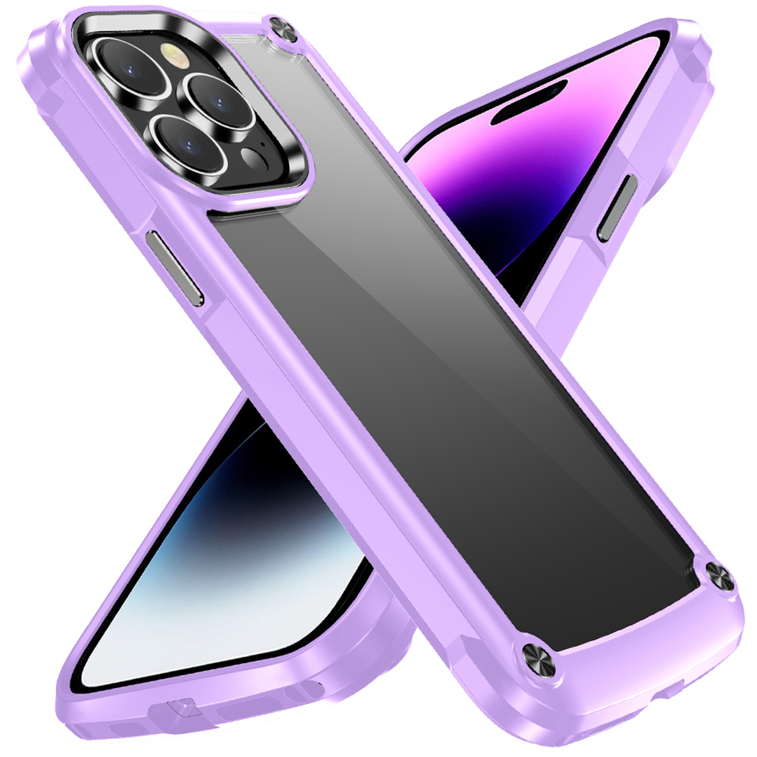 For Motorola Moto G Power 5G 2025 Hybrid Rubber Corner Bumper TPU PC Case Cover - Picture 43 of 46