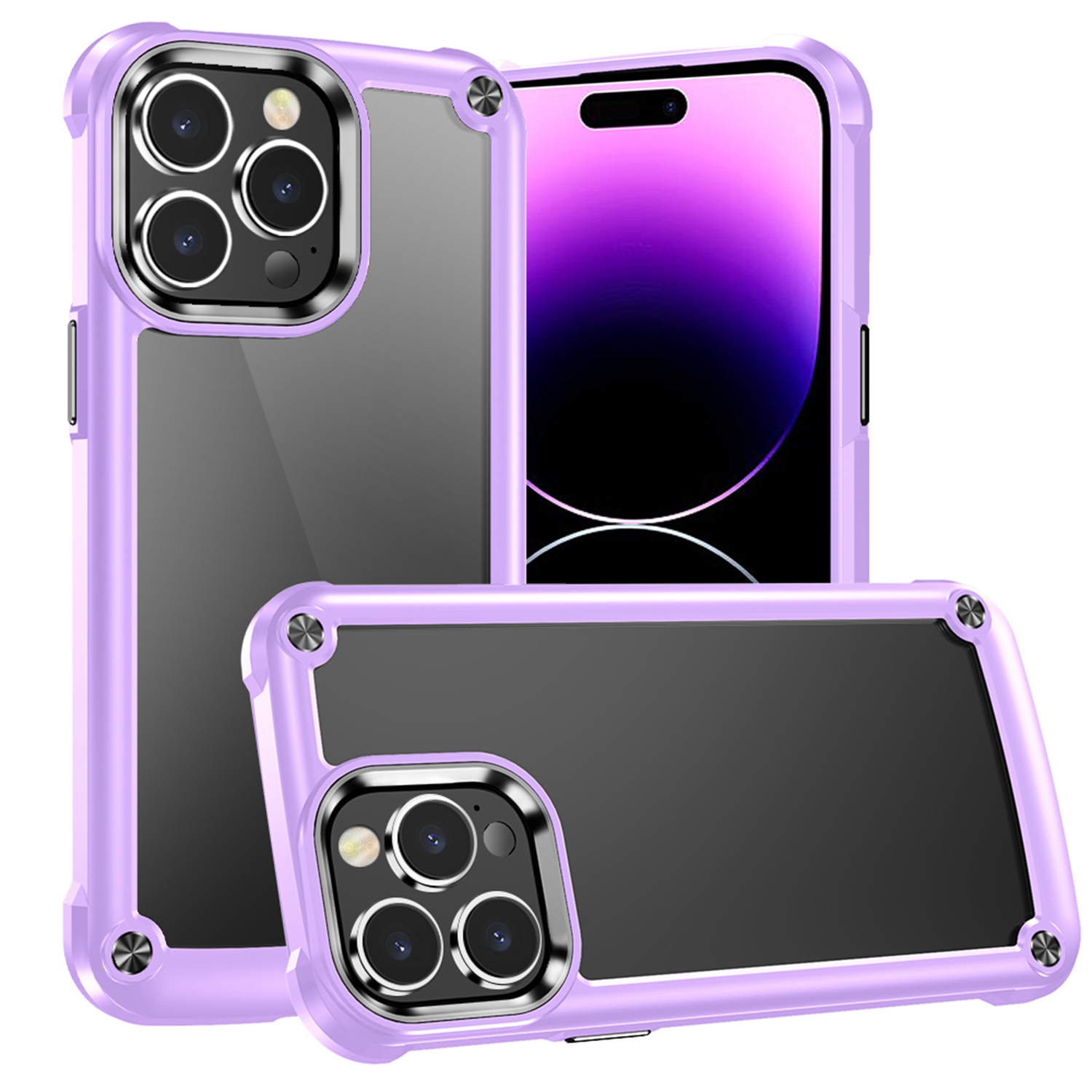 For Motorola Moto G Power 5G 2025 Hybrid Rubber Corner Bumper TPU PC Case Cover - Picture 42 of 46