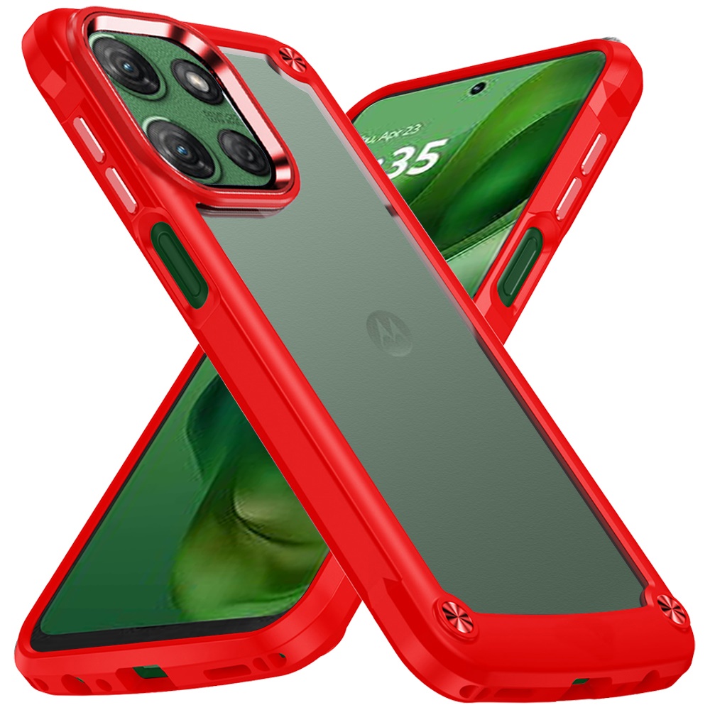For Motorola Moto G Power 5G 2025 Hybrid Rubber Corner Bumper TPU PC Case Cover - Picture 30 of 46