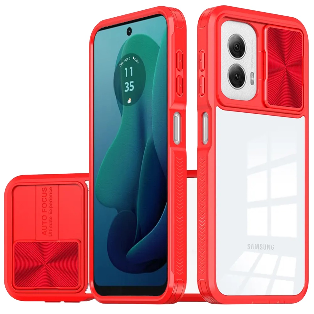 Für Motorola Moto G Power 5G (2025) Hybrid mit Kamera Stoßfest Rahmen Hülle Cover - Bild 17 von 54