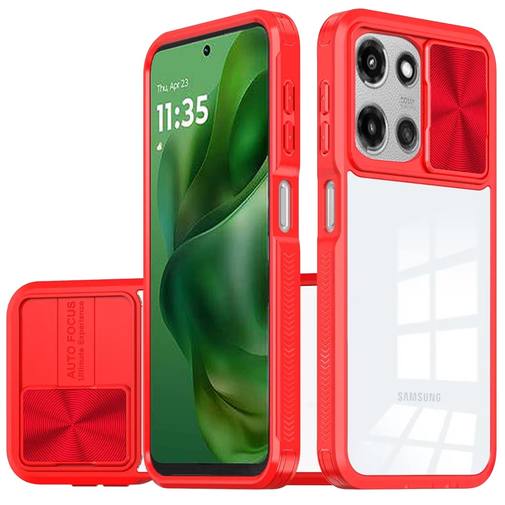 Für Motorola Moto G Power 5G (2025) Hybrid mit Kamera Stoßfest Rahmen Hülle Cover - Bild 13 von 54