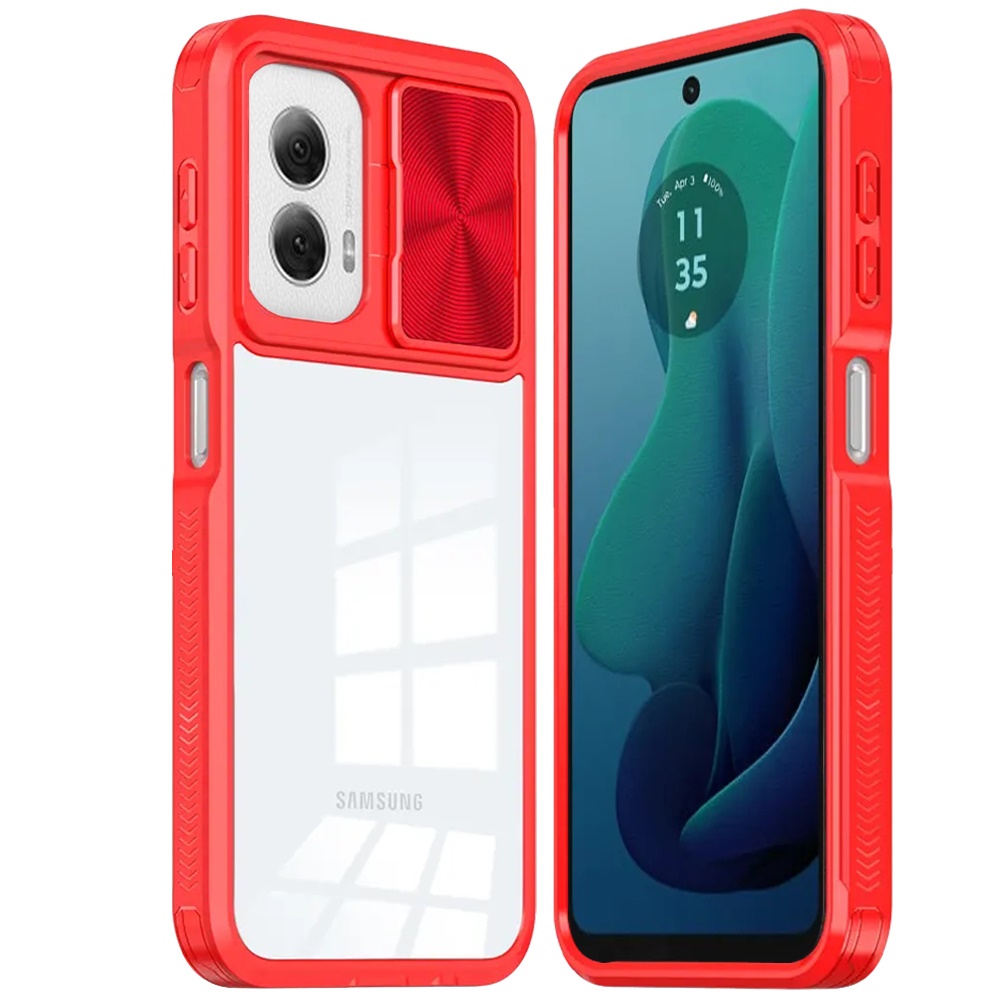 Für Motorola Moto G Power 5G (2025) Hybrid mit Kamera Stoßfest Rahmen Hülle Cover - Bild 16 von 54