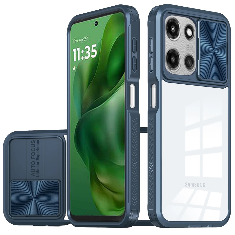 Für Motorola Moto G Power 5G (2025) Hybrid mit Kamera Stoßfest Rahmen Hülle Cover - Bild 23 von 54