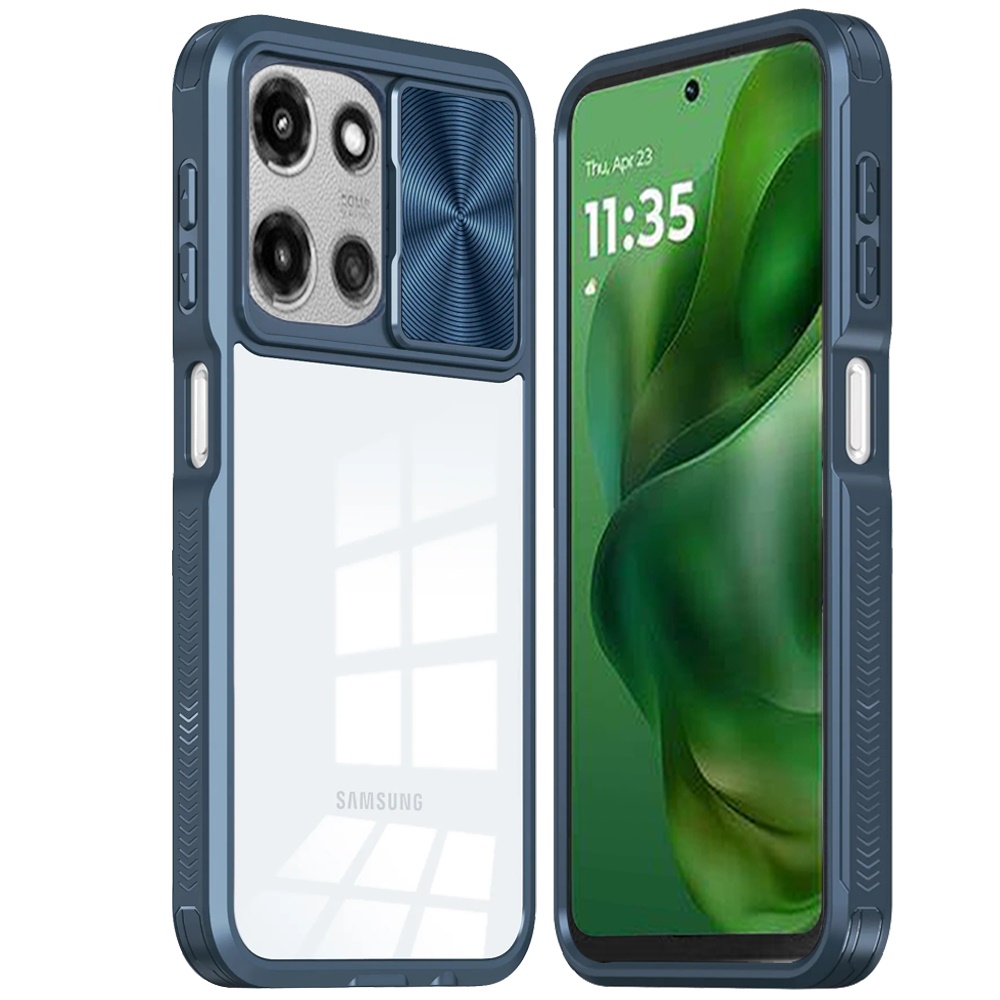 Für Motorola Moto G Power 5G (2025) Hybrid mit Kamera Stoßfest Rahmen Hülle Cover - Bild 22 von 54