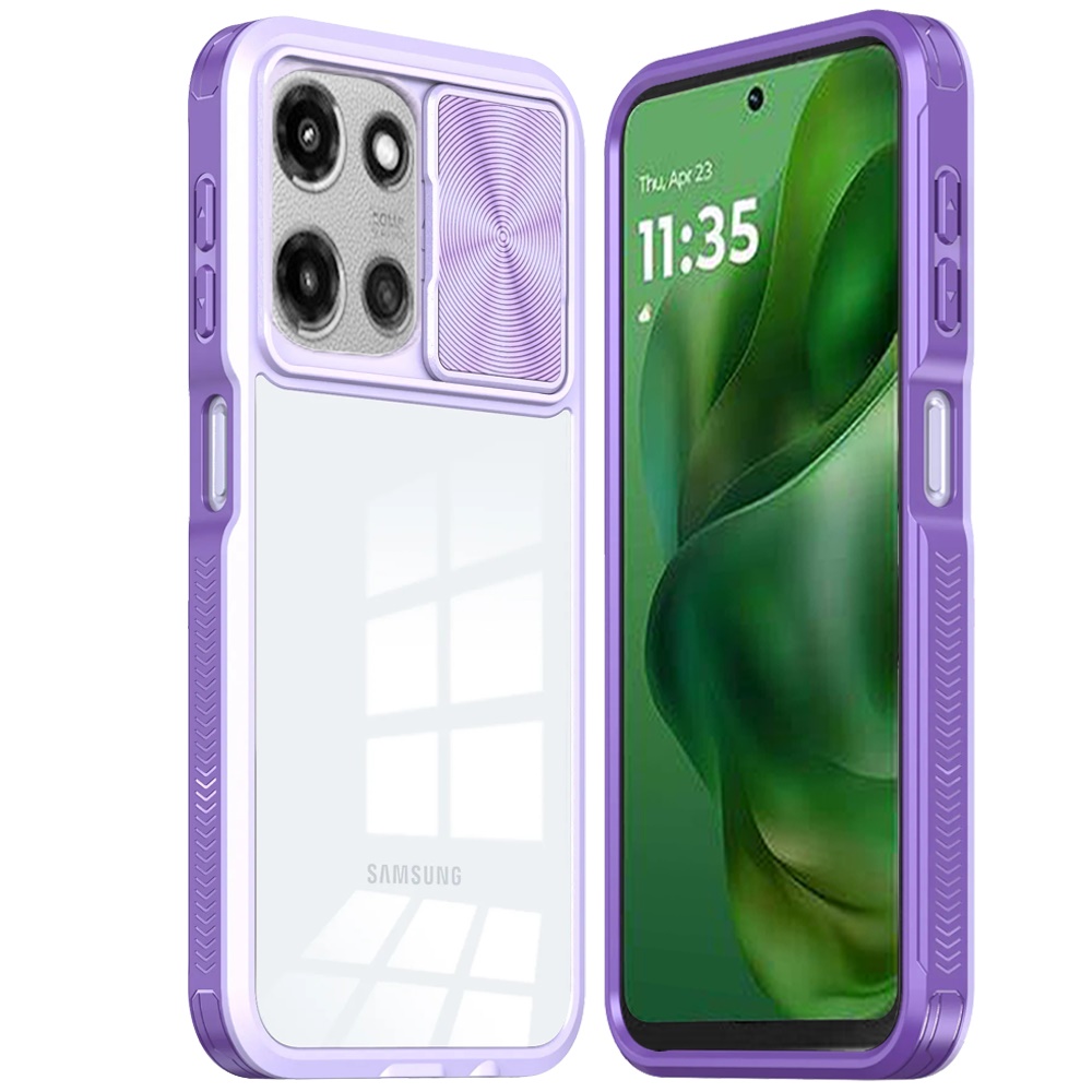 Für Motorola Moto G Power 5G (2025) Hybrid mit Kamera Stoßfest Rahmen Hülle Cover - Bild 44 von 54